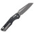 Microtech MSI Mini RAM-LOK Folding Knife APO Standard Fluted Aluminum Black MT210M10APFL