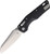 Microtech MSI Mini RAM-LOK Folding Knife STNWSH Standard Fluted Aluminum Black MT210M10FL