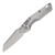 Microtech MSI Mini RAM-LOK Folder MS STNWSH Bld-STNWSH Fluted TI W/ Purple MT210M10FLMS4