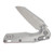 Microtech MSI Mini RAM-LOK Folder MS STNWSH Bld-STNWSH Fluted TI W/ Purple MT210M10FLMS4