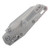 Microtech MSI Mini RAM-LOK Folder MS STNWSH Bld-STNWSH Fluted TI W/ Purple MT210M10FLMS4
