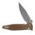 Microtech Socom RAM-LOK Folding Knife S/E APO Standard Frag Aluminum Tan MT160RL10APFRTA