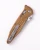 Microtech Socom RAM-LOK Folding Knife S/E STNWSH Standard Frag Aluminum Tan MT160RL10FRTA
