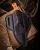 Microtech Akris Fixed Blade STNWSH Standard G-10 Ember Drk Chocolate Sheath MT9510EM1
