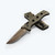 Benchmade Adamas AXIS Lock Folding Knife FDE Serrated Magnacut Drop Point/OD Green G-10 BM275SFE-04