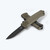 Benchmade Shootout OTF Automatic Knife Black DLC S30V Drop Point/Ranger Green Grivory AUBM5371BK-03