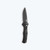 Benchmade Claymore Automatic Knife Black Cerakote Drop Point/Black Grivory AUBM9070BK-02