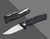 Boker Plus Strike Spear Point OTS Auto D2 Blade Black Aluminum Handle