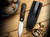 Boker Barlow BFF Fixed Knife Walnut Wood - Brass Handle AEB-L Drop Point Blade