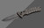 Boker Plus Strike OTS Auto Coyote Spear Point D2 Gray Blade Aluminum Handle AUBK01BP0143