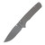 CIVIVI Iron Tide Folder Gray Aluminum Handle Gray Stonewashed 14C28N Blade C25011-3