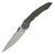 Dreamtech Linerlock/Green G10/Stonewash Finish D2 DTK1101GGR