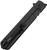 Dreamtech Black Titanium D2 3.5in Drop Point Flipper Framelock Knife