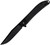 Dreamtech Black Titanium D2 Clip Point Flipper Framelock Folding Knife