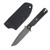 McNees Stalker Fixed Blade Knife Stonewash/Black G-10 MCFXSTSWABK