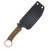 McNees Ringed Agent Fixed Blade Knife Stonewash/Coyote G-10 MCFXRAGSWACY