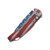 Pro-Tech TR-5 Tactical Response 5  Automatic Knife USA Flag Patriot Cerakote Gold Lip Pearl Button T501-PATRIOT