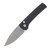 Pro Tech Auto Scapegoat 1 Black Carbide Textured Handle Stonewashed MagnaMaX Blade BSA26.SCAPEGOAT.1