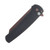 Pro Tech Malibu Black Handle With Copper Rose PVD Magnacut Reverse Tanto Blade BSA26.MALIBU.1