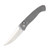 Pro Tech Auto Brend Classic Blasted/Tumbled 17-4 Steel Textured Handle Mike Ire Ground Line Satin 154cm Blade 2026BRENDCLASSICCUST1