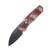 Pro Tech Auto Runt Crimson Tiger Camo Custom Anodized Handle DLC Black Magnacut Wharncliffe Blade R5303-CTC