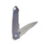 Angryman Littlefinger Framelock Folding Knife Purple Timascus Handle Magnacut Bld ANGLTLFNGPRPTIMAS