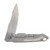Angryman Littlefinger Framelock Folding Knife Gold Timascus Handle Magnacut Bld ANGLTLFNGGLDTIMAS