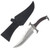 Ole Smoky SMKW Exclusive Dragon Eye Fantasy Knife with Leather Sheath and Custom Knife Stand OS415