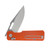 Vero Engineering Aura Drop Point Machine Satin Orange VAUDPMSOR