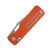 Vero Engineering Aura Drop Point Machine Satin Orange VAUDPMSOR