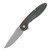 ABW Model 1 V7 Folding Knife G-10 Mexican Blanket - Stonewash Magnacut Bld ABWMODEL1G10MEXBLANKET