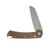 ABW Model 3 Manual Button Lock Folder Tan G-10 Handle Magnacut Blade ABWMODEL3G10TAN