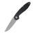 ABW Model 1 V7 Folding Knife Black Aluminum Handle Magnacut Blade