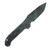 Microtech Auto L.U.D.T S/E Gen III Signature Series Smooth Topo Black/Parakeet Green Camo Handle Tanto Blade AUMT1136S-1 TPBKPGCS
