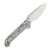 Microtech L.U.D.T Ram-Lok Marfione Stonewash Ti Slab Side Bronze Accent MT1135RLS-10MS1