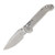 Microtech L.U.D.T Ram-Lok Marfione Stonewash Ti Slab Side Bronze Accent MT1135RLS-10MS1