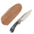 Bradford SMKW Exclusive Guardian 3 Fixed Blade Knife Stonewash MagnaMax/3D Microtextured Blue G-Wood BRAD3681
