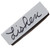 Lishen Knives Little Fowl SF Scandi Fixed Blade Matte Black Canvas Micarta Handle Aluminum Pins LKLFMBKCM