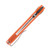 Vosteed Zander Vanchor Lock Folding Knife Black Stonewash/Orange Aluminum A4606