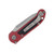 Microtech LUDT Gen III Automatic Knife Stonewash T/E Merlot AUMT113610MR