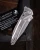 Microtech Socom Delta RAM-LOK Spear Point MS Folder STNWSH-STNWSH TI W/ Bronze AUMT159RL10SMS2