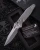 Microtech Socom RAM-LOK Spear Point MS Folder STNWSH- STNWSH TI W/Blue TI Accent AUMT160RLS10SMS3