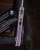 Microtech Stitch RAM-LOK MS STD Folder STNWSH-STNWSH Frag 6AL4V TI W/Purple AUMT169RL10FRMS3