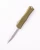 Microtech Hera II Mini OTF Auto D/E Stonewash Full Serrate 6Al-4V OD Green AUMT1702M12OD