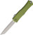 Microtech Hera II Mini OTF Auto T/E Apocalyptic Standard OD Green Aluminum AUMT1704M10APOD