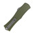 Microtech Hera II Mini OTF Auto T/E Apocalyptic Standard OD Green Aluminum AUMT1704M10APOD