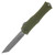 Microtech Hera II Mini OTF Auto T/E Apocalyptic Standard OD Green Aluminum AUMT1704M10APOD