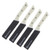 Microtech 4.5in Steak Knife 4PC Set Stonewash Standard Ivory G-10 MT360010SETIV