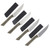 Microtech 4.5in Steak Knife 4PC Set Stonewash Standard OD Green G-10 MT360010SETOD