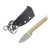 Griffin Scout Medic Fixed Blade Satin Magnacut - Titanium Textured Brass GRIFFSMSATTXTRDBRSS